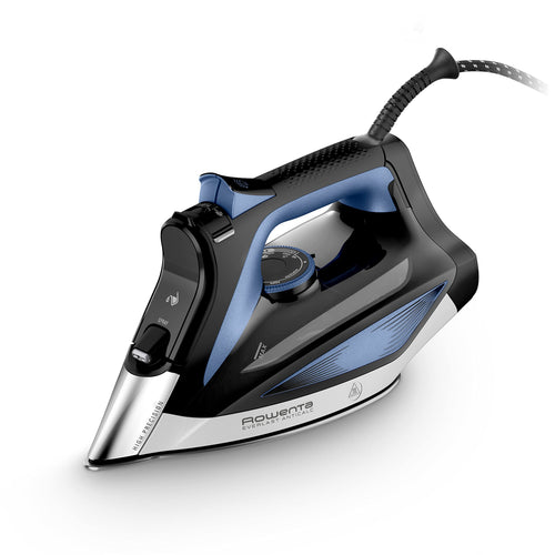 Rowenta Everlast Anticalc Dampfbügeleisen DW7320, 2700 W, Gehäuse in Schwarz und Blau