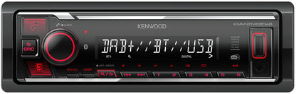 Kenwood KMM-BT408DAB USB-Autoradio DAB+ Bluetooth Freisprecheinrichtung