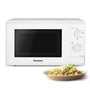 Panasonic NN-E20JWMEBG Mikrowelle, 20 L, 800 W, Glasteller, Weiss