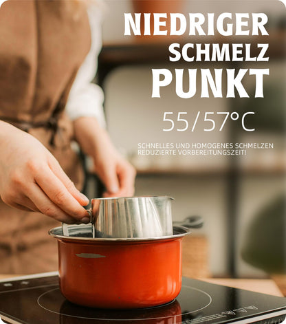 BOYUJK Sojawachs Flocken 5 kg, 100% natürliches Kerzenwachs
