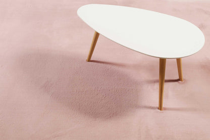 Esprit Home Alice Hochflor Teppich - Rosa 200x200 cm