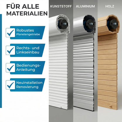 heicko Rollladenmotor B24-6020-M 20 Nm für SW60 Achtkantwelle
