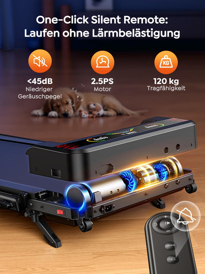 WalkingPad Klappbares Laufband Zuhause & Büro – 9% Manuelle Neigung