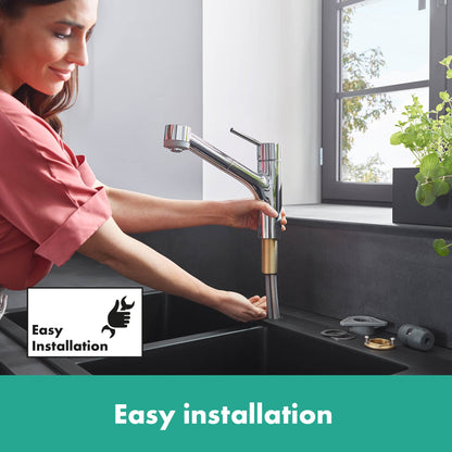 hansgrohe Talis M54 Küchenarmatur - Ausziehbar, Chrom