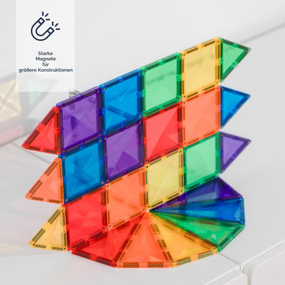 CONNETIX Magnetbausteine Regenbogen Minipackung, 24 Stück