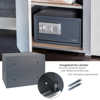 HMF Möbeltresor Elektronikschloss – 380x300x300mm