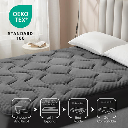 EHEYCIGA Gel Memory Foam Matratzentopper - 180x200cm