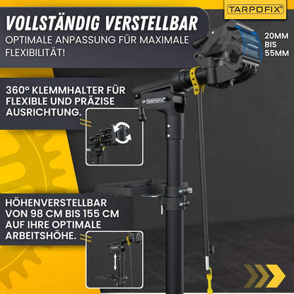 Tarpofix Schwerlast Fahrrad Montageständer bis 50kg E-Bike