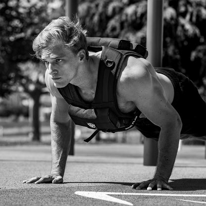 Eric Flag Gewichtsweste einstellbar für Training - 20 kg