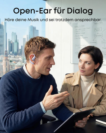 soundcore AeroFit 2 Pro Open-Ear Kopfhörer mit 2 Tragemodi, Bluetooth