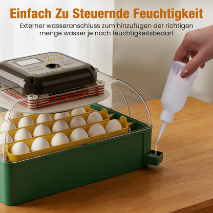 heninhill Brutautomat vollautomatisch 24 Eier Inkubator mit Eierwenden