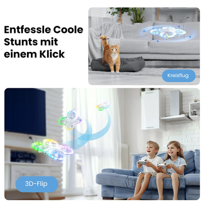 Ameta Morpho Kinderdrohne mit 1080P HD Kamera und FPV für Anfänger