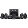 Logitech Z906 5.1 Surround Sound System Lautsprecher - Schwarz. 5.1-System mit fünf Satelliten und Subwoofer. Liefert präzisen 5.1-Klang für Spiele und Filme.