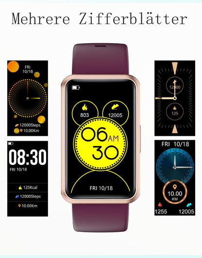 HUAKUA S2 Schrittzähler Uhr – Fitness Tracker ohne App, wasserdicht