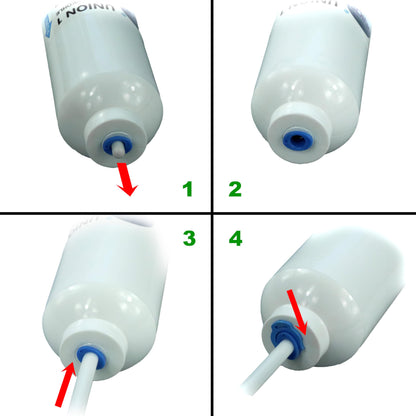 Samsung LG Wasserfilter Side by Side extern - 4er Pack