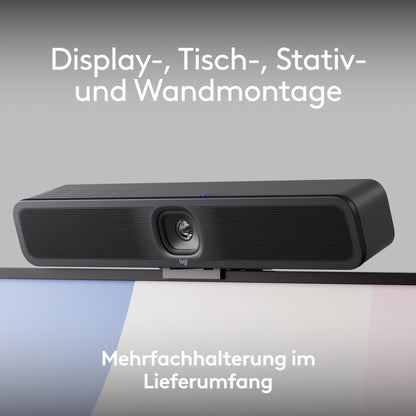 Logitech MeetUp 2 All-in-one USB Video Bar Konferenzkamera