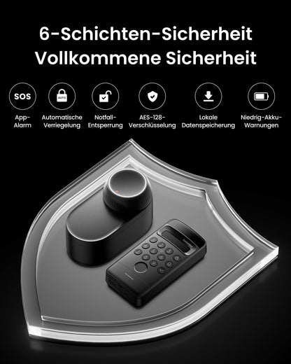 SwitchBot Smart Lock Ultra Keypad Vision – Elektronisches Türschloss