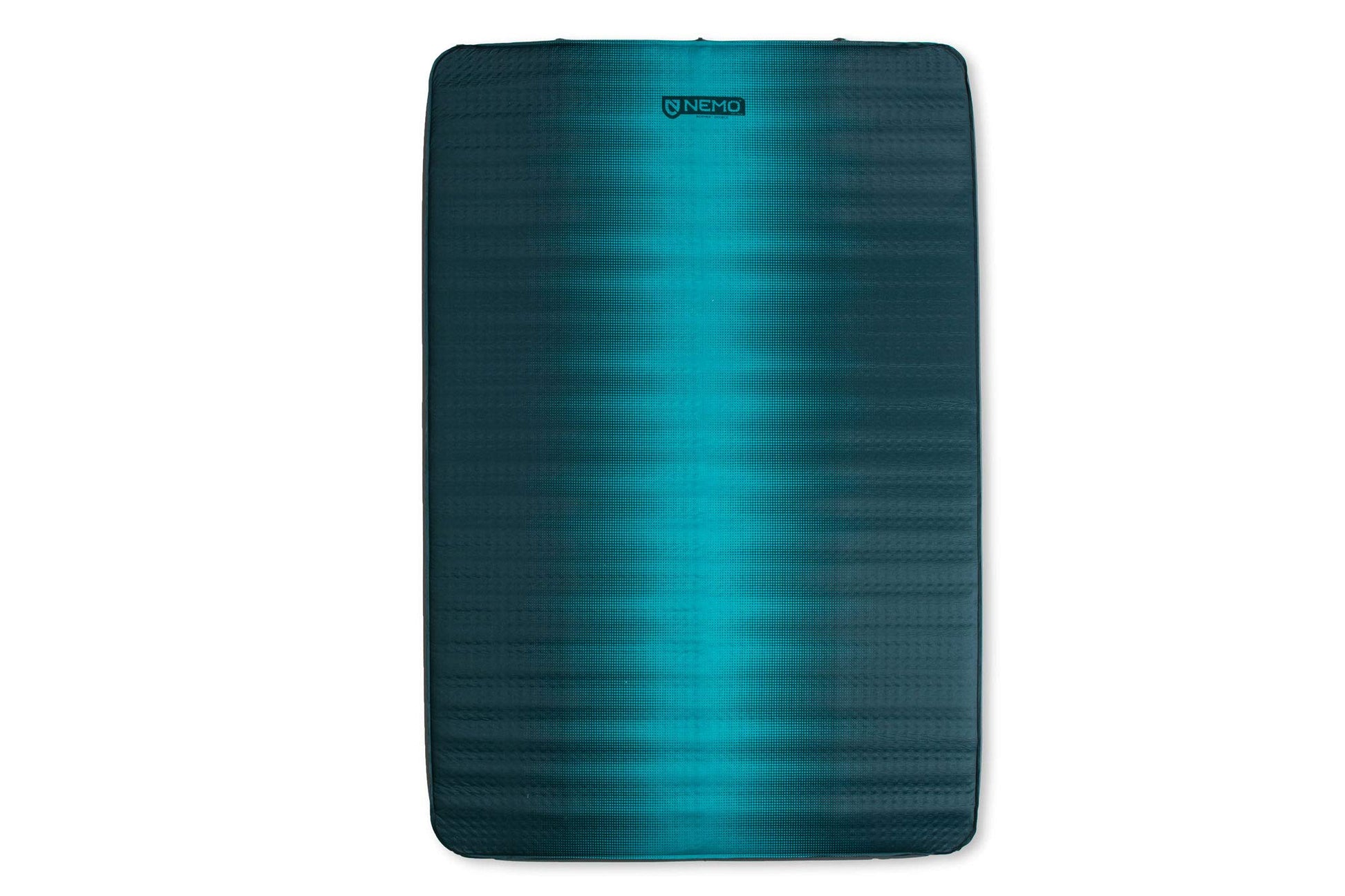 Nemo Roamer Selbstaufblasende Isomatte - Doppel. Rechteckige, breite Matte in Grau für Isolation und Komfort beim Outdoor-Schlafen.