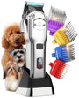 oneisall Hundeschermaschine RFC-676Pro, leise, kabellos, Silber