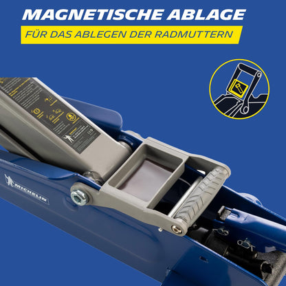 MICHELIN Wagenheber 2,25t für SUV – Hydraulischer Rangierwagenheber