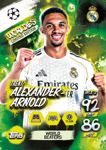 Topps UCC Match Attax 2025/26 Mini Tin Bundle mit allen 4 Mini-Dosen