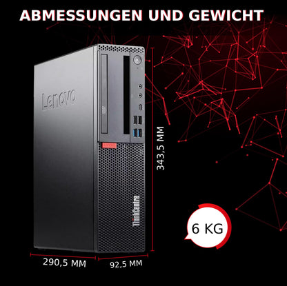 Lenovo ThinkCentre M920s SFF PC i7-8700 32GB RAM 1TB SSD überholt