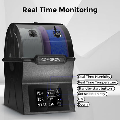 Comgrow SH02 3D Filament Trockner Box – Speicher & Spulenhalter