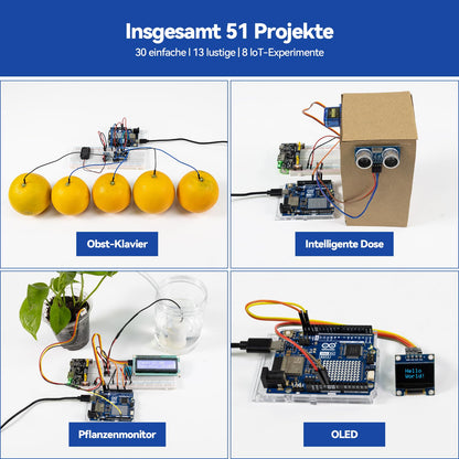 SunFounder Elite Explorer Kit mit Arduino Uno R4 WiFi Board
