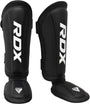 RDX Schienbeinschoner Kickboxen Muay Thai aus Maya Hide Leder mit Klettverschlüssen