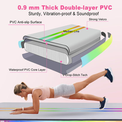 ROMELANDS Turnmatte Aufblasbar – 3M, 10 cm hoch