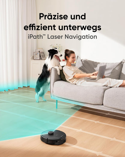 eufy L60 Saugroboter mit Wischfunktion - 5000Pa Saugkraft