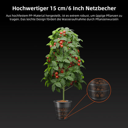Spider Farmer DWC Hydrokultur System 27L - Dreieckige Abdeckung