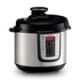 Tefal Fast & Delicious CY505EF0 Multikocher, 6 L, schwarz/Edelstahl, elektrischer Schnellkochtopf
