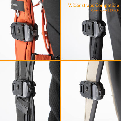 PGYTECH Bettle Kameraclip - Rucksack & Gürtel Schnellwechsel