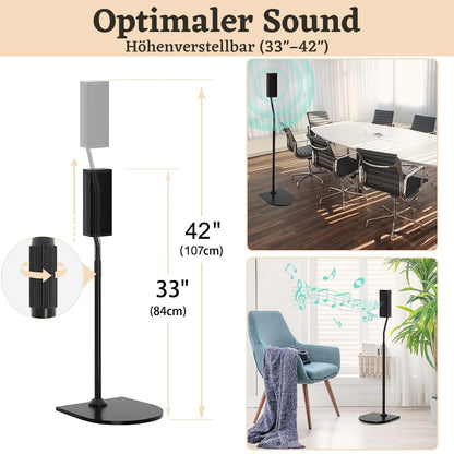 Bose Höhenverstellbarer Lautsprecherständer mit Slideconnect
