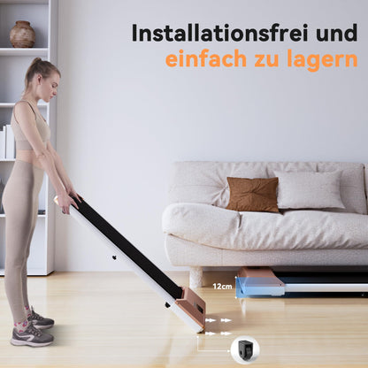 Superun Raceable Walking Pad Laufband – 2.5 PS, App & Fernbedienung