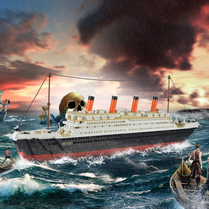 SuSenGo Titanic Bausteine Modell Schiff – 1021 Teile