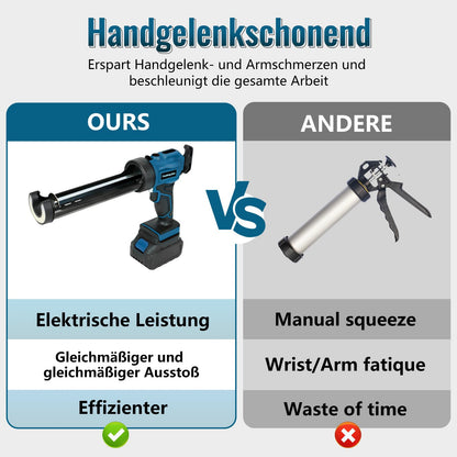 Makita-kompatible Akku Kartuschenpresse 18V – 300ml, Blau