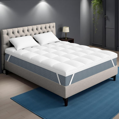 GMTEXTILES Matratzen-Topper – 140x200 cm, 5 cm Oeko-TEX