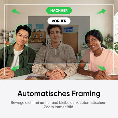 Insta360 Link 2C Standard Bundle Intelligente 4K Webcam Polarweiss