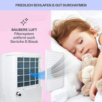Klarstein Luftentfeuchter & Luftreiniger 30L - Kompakt