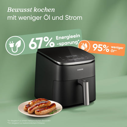 Cosori Turboblaze Airfryer 9-in-1 Heissluftfritteuse - XXL 6L