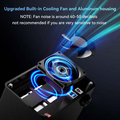 CENMATE 2 Bay RAID Festplattengehäuse USB 3.0 für HDD/SSD