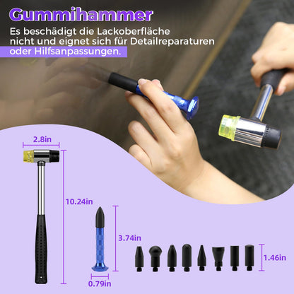 PDR Dellen Reparatur Set Auto – Gleithammer & Dellenlifter Kit