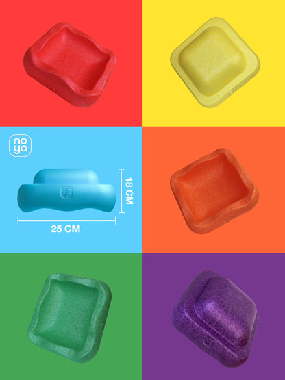 noya Balanciersteine Tritt- & Stapelsteine - Kinder 6er Set