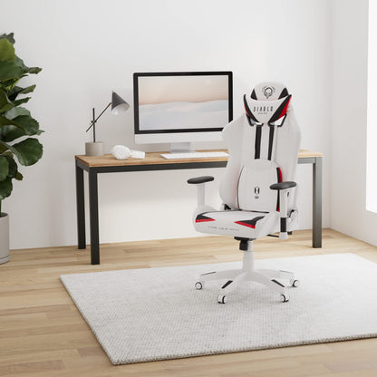 Diablo X-Ray ergonomischer Gaming Stuhl – Weiss-Schwarz L