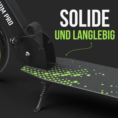 Apollo Phantom Pro City Scooter - XXL-Räder, faltbar, höhenverstellbar, Tretroller für Erwachsene, Kinder und Jugendliche, kompakter City-Roller