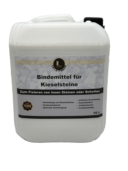 Leintrade Kiesbinder Kiesverfestiger Bindemittel – 10L Kanister