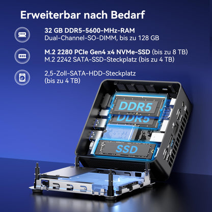 GEEKOM IT15 Mini PC - Intel Core Ultra 9 285H, 32GB/2TB SSD