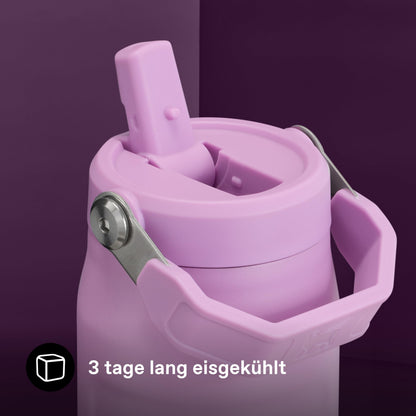 Stanley 1913 Flip Straw Thermotrinkflasche 0.7 l mit Strohhalm, Lilac
